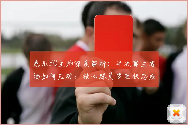 悉尼FC主帅深度解析:半决赛主客场如何应对,核心球员罗里状态成关键